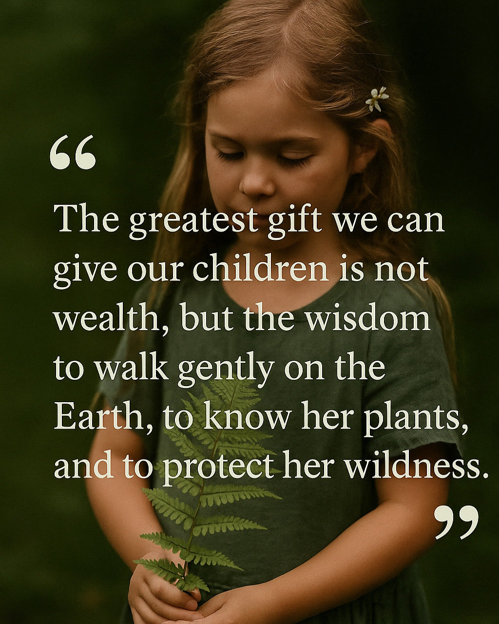 🌿 The Greatest Gift We Can Give Our Children