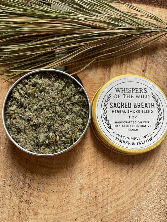 Whispers of the Wild Ancient Smoke Blend- Sacred Breath