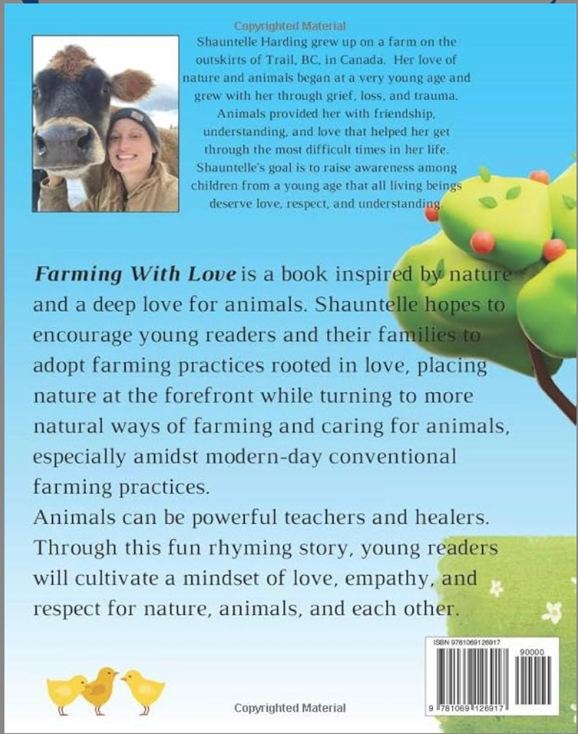 Farming With Love - a fun rhyme story about caring for farm animals the way nature intended