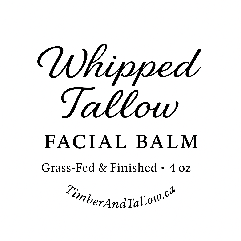 Whipped Tallow Facial Balm