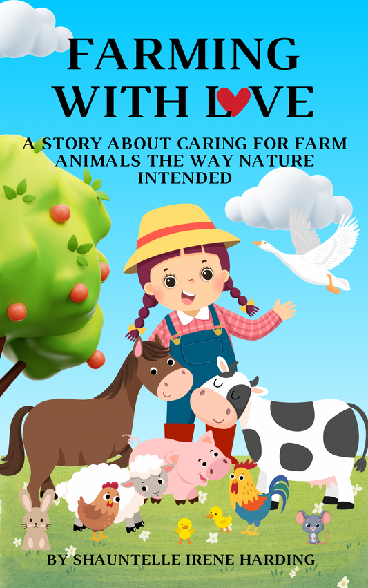 Farming With Love - a fun rhyme story about caring for farm animals the way nature intended