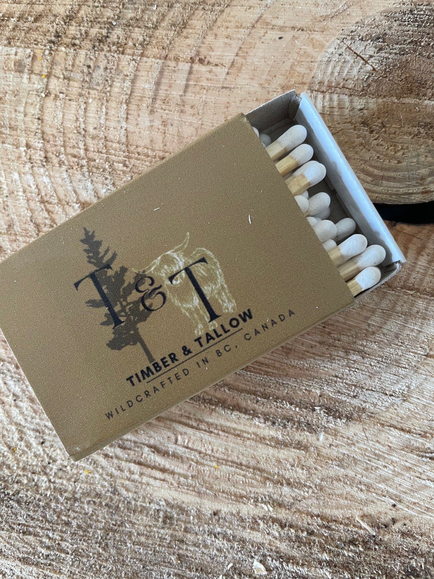 Timber & Tallow Custom Matches