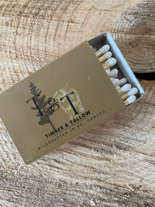 Timber & Tallow Custom Matches